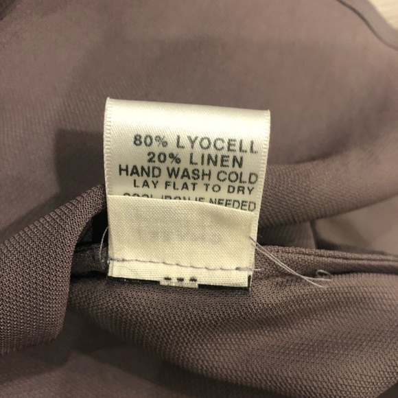 J Brand Linen Blend Deep V Neck Top Size S - Picture 5 of 5